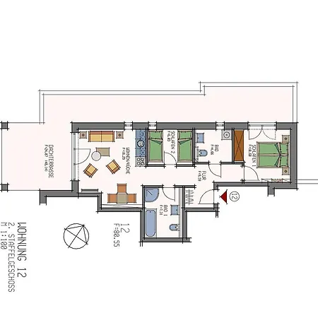 Διαμέρισμα Moderne Strandvilla Strandnah - Penthouse 14 Timmendorfer Strand
